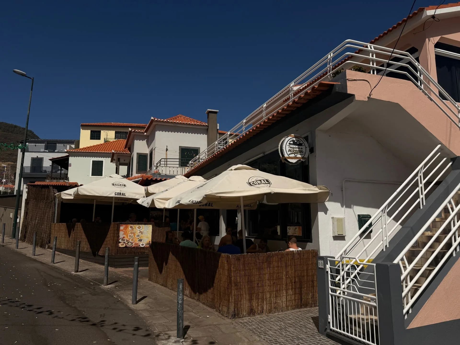Tasquinha do Pescador terrace, Caniçal
