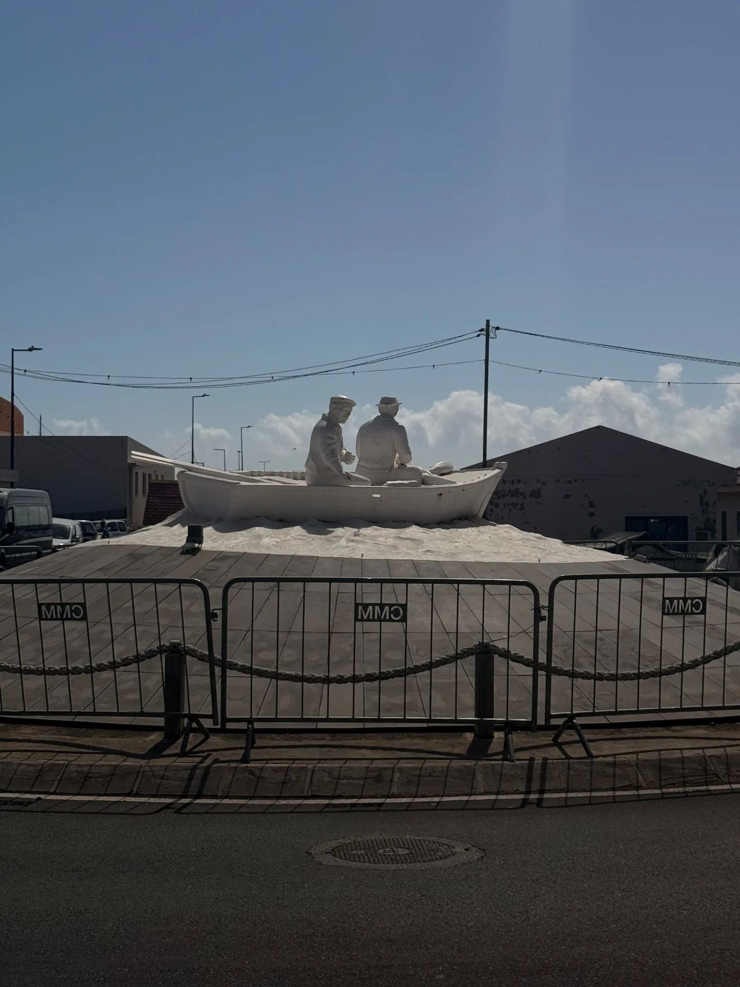 Estátua dos pescadores, Caniçal